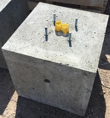 Elektrik Direği Alt Kaidesi Box