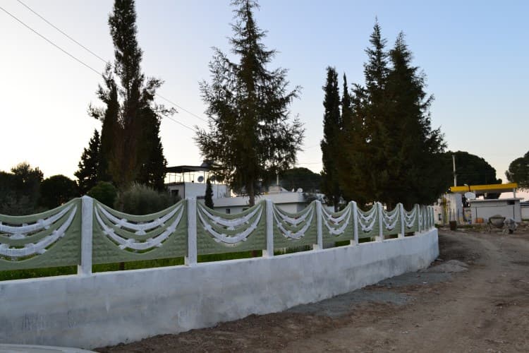 Beton Çit Pano Uygulaması