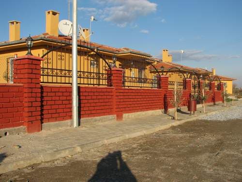 Parke taşı,Kolon Şapka ve Doğanay Klinker Tuğla Uygulaması